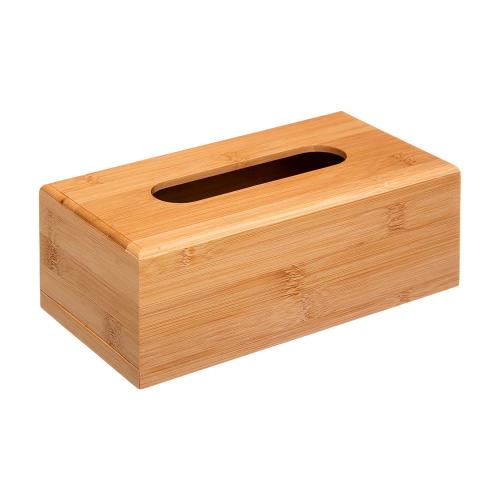 Caixa de Bambu para Lenços 25x13x8,7cm