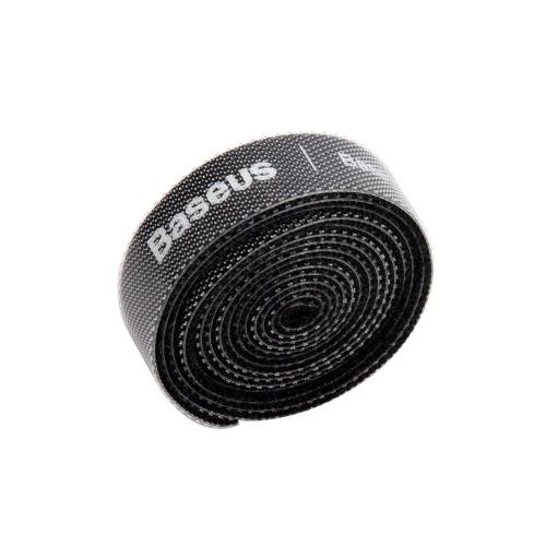 Organizador de Cabos Velcro 1m Preto