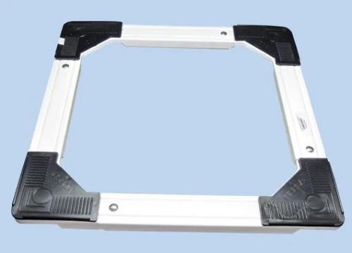Suporte Retangular Extensivel Com Rodas Para Frig.