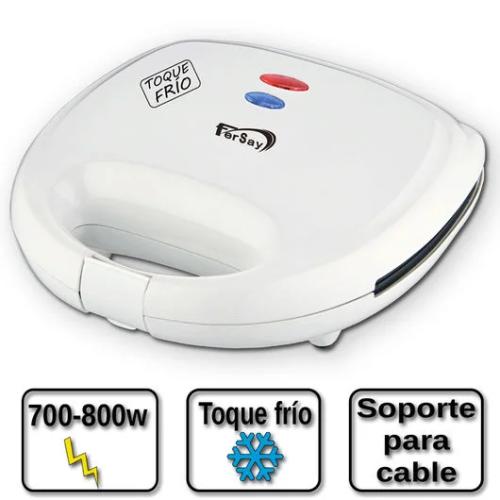 Sandwichera marca Fersay, modelo: SNW5010B, color.