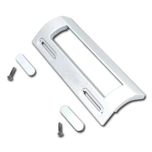 Tirador puerta frigorifico universal color blanco.