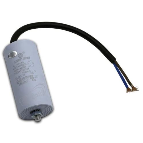 Condensador Bipolar 40uf 450v Com Cabo