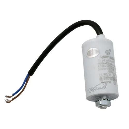 5mf-450v Capacitor Com Fio de Forma Permanente Lo.