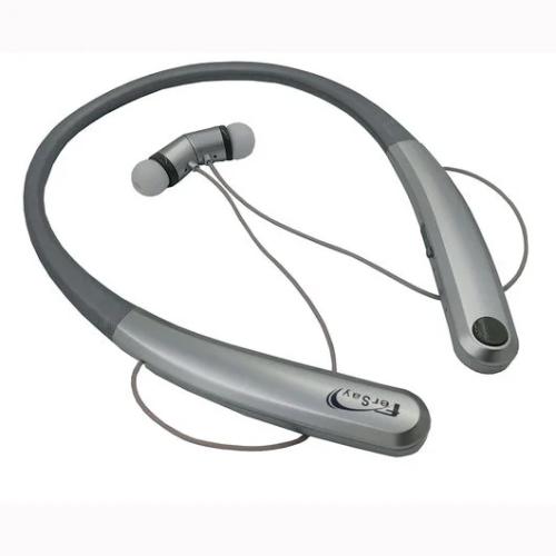 Auricular Neckband Bluetooth Plata Rz-2 2.4 Ghz I.