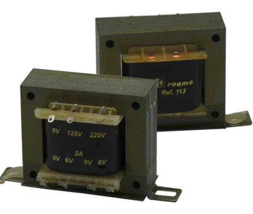 Transf.alim. 6 v + 6 v 3 A.