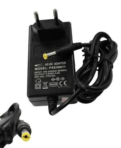 Fonte alimentacion externa 5 V 3 A 15 W