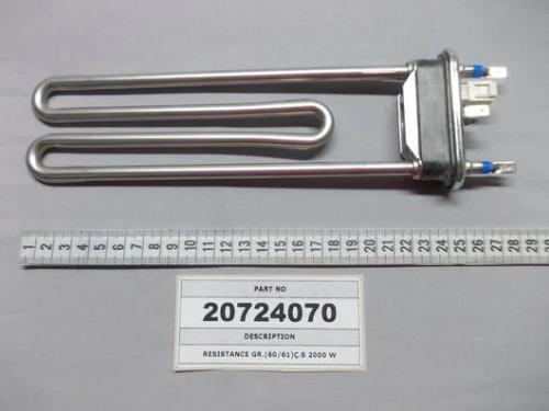 Resistencia Lavadora Vestel 20724070, 2000 W