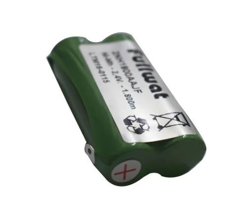 Bateria pack 2xAA 2.4V NI-MH 1800MAH con lengueta.