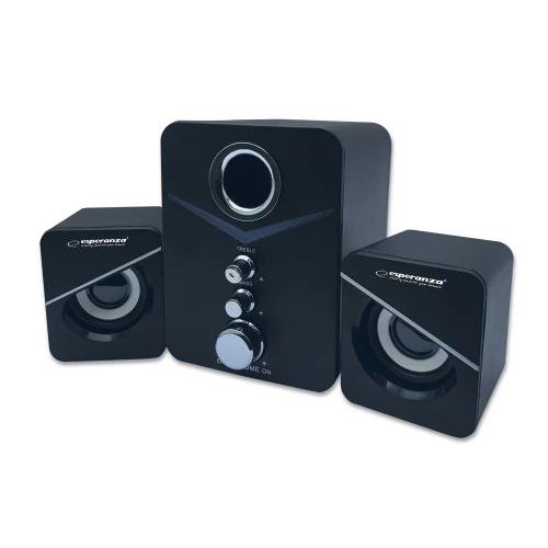 Esperanza Ep153 Juego de Altavoces Usb 2.1 6w