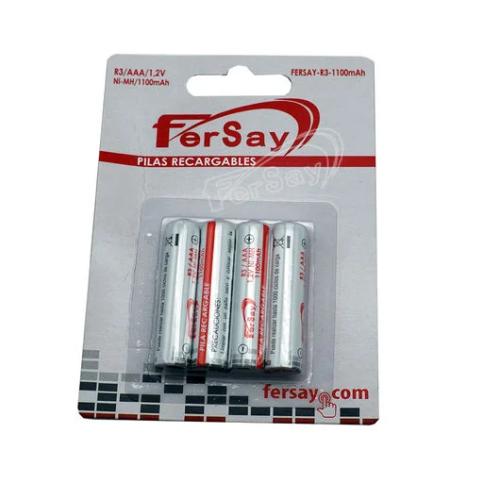 PILA R3 RECARGABLE 1H DURACION FERSAY,20-BLISTER