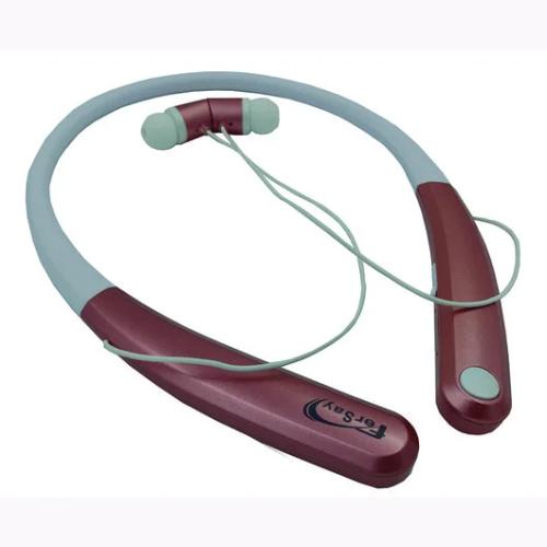 Auricular Neckband Bluetooth Imantado Rosa