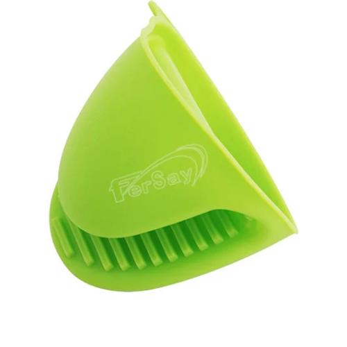 Manopla Silicona Para Cocina Verde 11 X 8 Cm