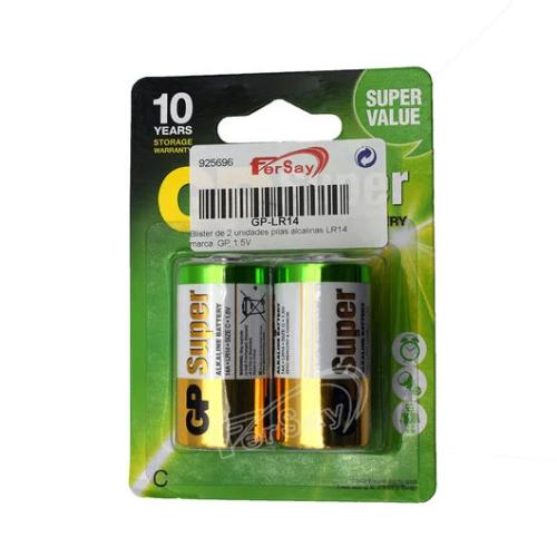 Blister de 2 Unidades Pilas Alcalinas Lr14, Marca