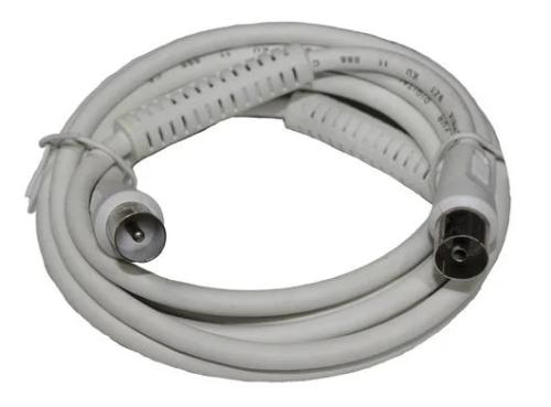 Cable antena macho a hembra; c