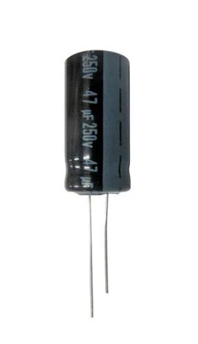 Condensador Eletrolitico 47uF-250v 105 12x26mm