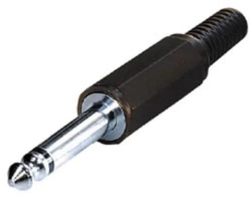 Conector Jack macho de 6,3 mm mono