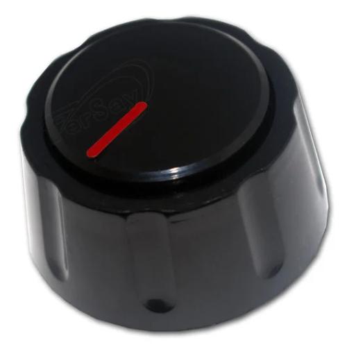 Mando universal cocinas 6 mm color negro