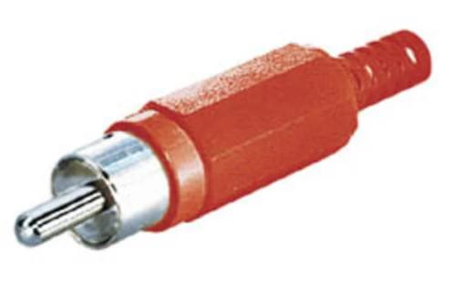 Clavija Rca Macho Rojo