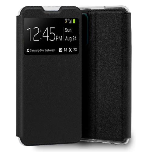 Cool Flip Cover Case para Oppo A94 5g / Reno 5z Liso Preto