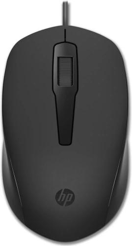 Rato Ótico 150 USB 1600DPI Preto - HP