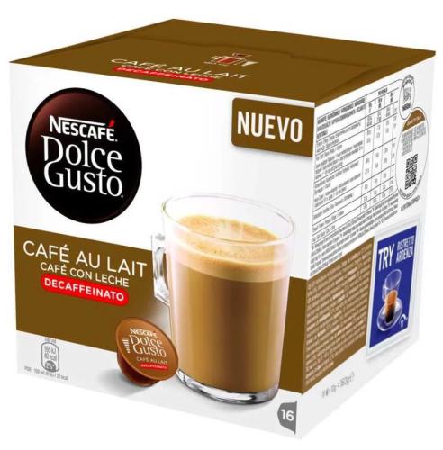 Capsulas Dolce Gusto Cafe Leche Descafei