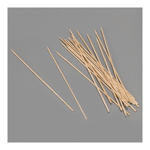 Blister 100 Espetos de Madeira Higienicos de 200x2mm