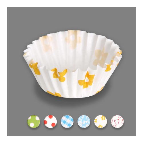Pack 75 Formas Para Madalena 4,3x2,5cm Papel