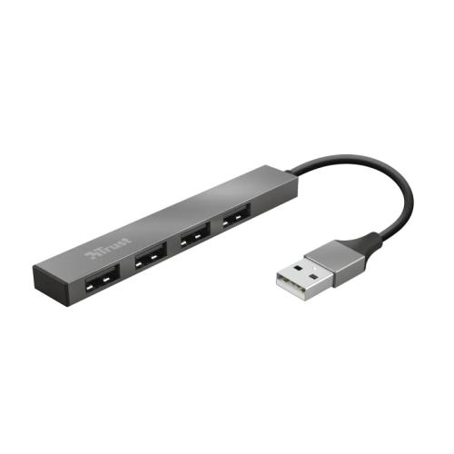 Trust Halyx Usb 2.0 480 Mbit/S Aluminio