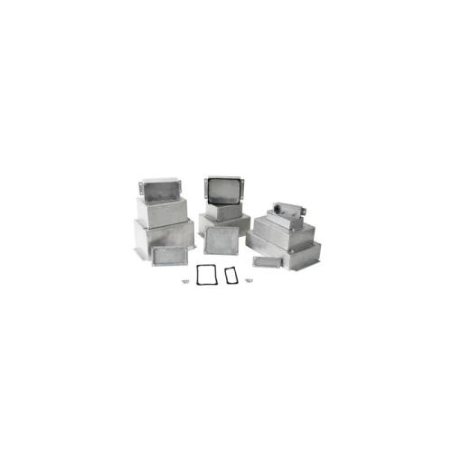 Sealed Die-Cast Aluminium Case With Flange - 89 X 35 X 30 Mm