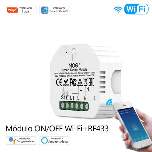 Módulo De Iluminação Wifi + Rf 433