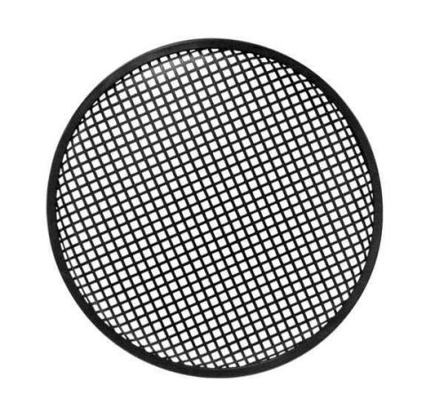 15" Black Metal Speaker Grille