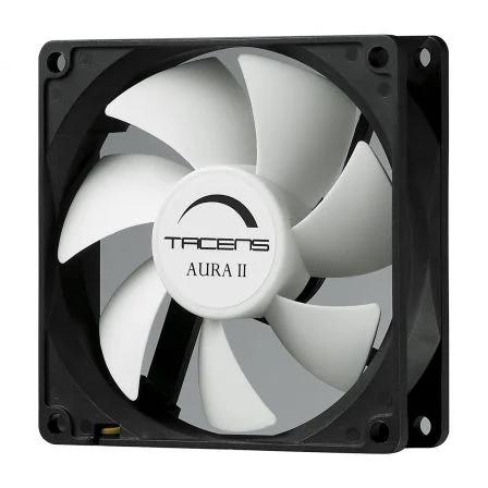 TACENS AURA II 9CM, VENTOINHA, 9 CM, 12 DB, PRETO.