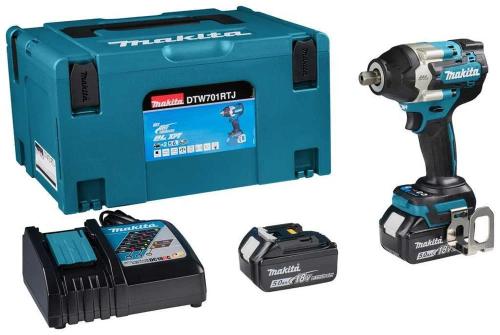 Makita Dtw701rtj Power Screwdriver/Impact Driver 1000 Rpm Black Blue