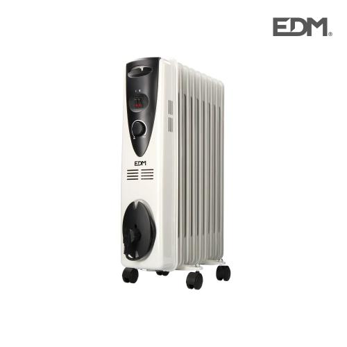 Aquecedor A Óleo 2000w Edm - Branco