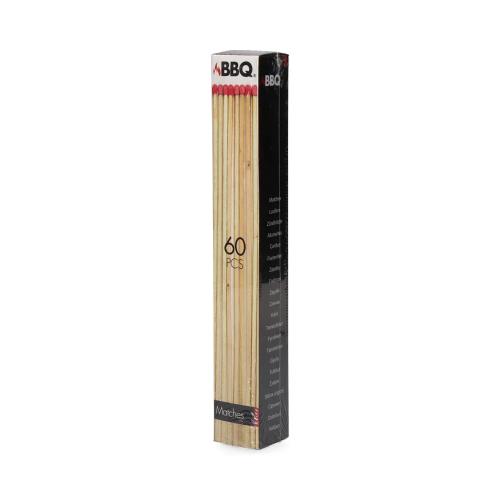 Caixa de 60 Fósforos Longos Xl 27cm. Bbq