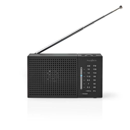 Rádio Fm / Am 1.5 W Tamanho do Bolso Preto