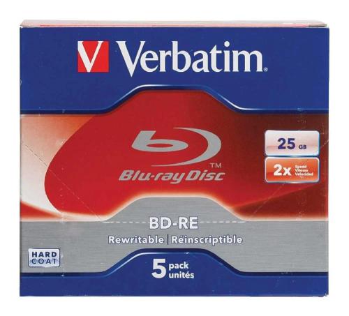 Verbatim - Bd-Re X 5 - 25 Gb - Storage Media