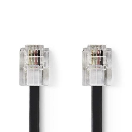 Cabo Telefone Rj11 Macho - Macho Rj1.