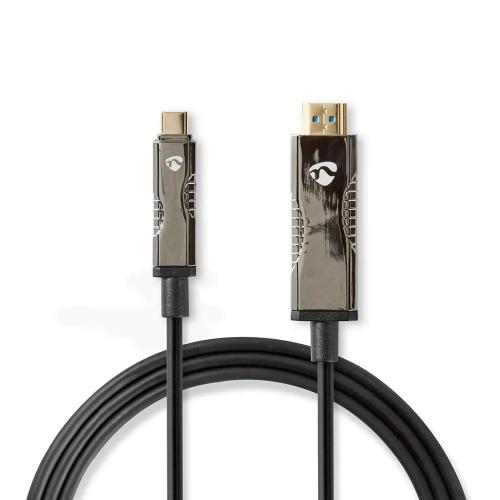 Cabo Usb Tipo C A Hdmi Coa Ficha Tipo C .