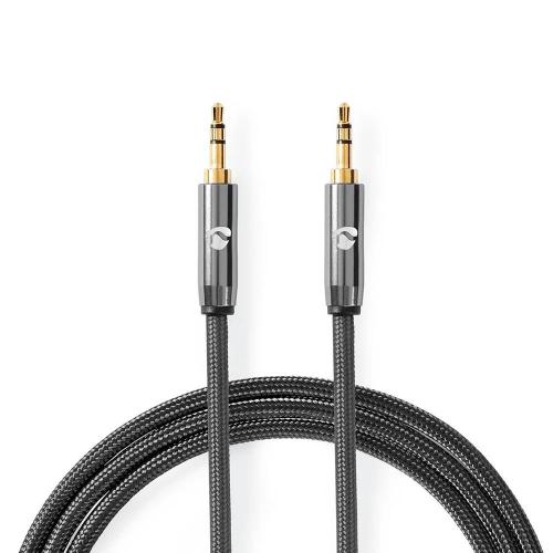 Cabo De Áudio Stereo 3.5 Mm Macho - 3.5 Mm Mac.