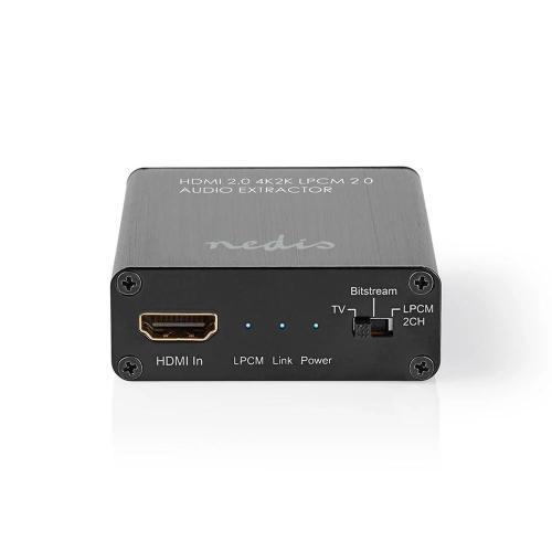 Extrator De Áudio Hdmi Digital E Stereo - 1X.