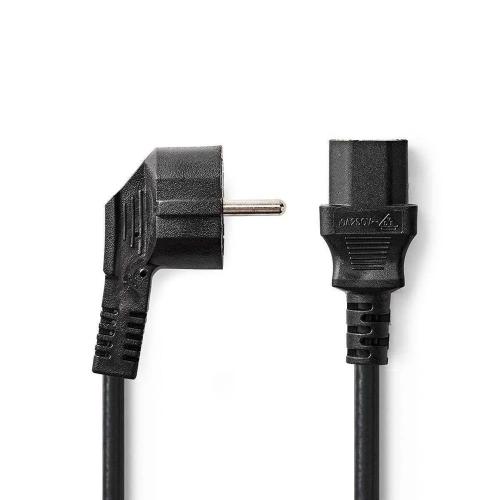 Cabo De Energia Schuko (Macho) Preto 5 metros