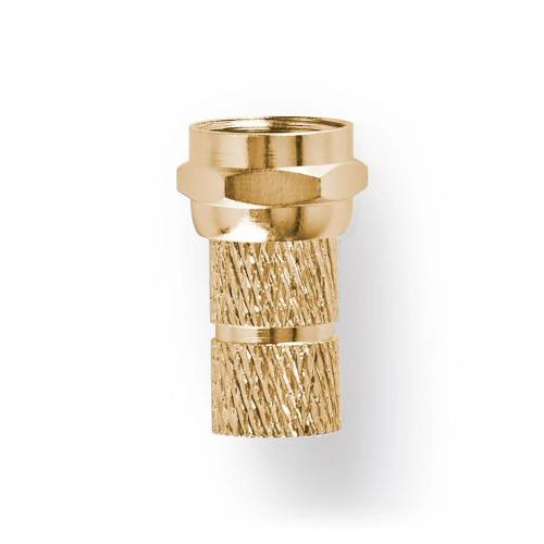 Ficha F Macho 5.5 Mm Rosca Met.