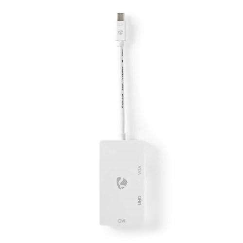 Cabo Adaptador Múltiplo Mini Displayport Mini D.