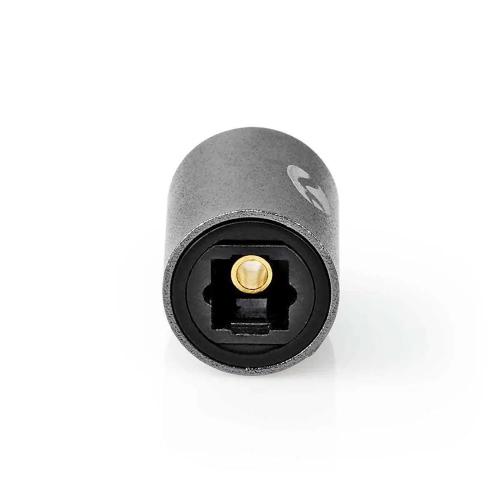 Adaptador de Áudio Óptico Nedis Toslink Femini.