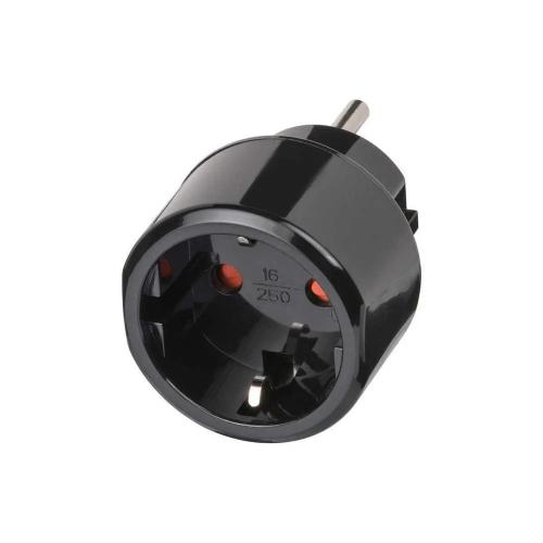 Adaptador De Viagem Aterrado Da Europa Para Os Eua
