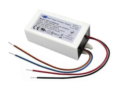 Fonte de Alimentação LED Comutada - Saída Única - 8 W - 350 Ma - 3 ~ 36 Vdc - Corrente Constante
