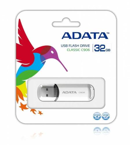 ADATA 32GB Classic Series C906 USB - Branco