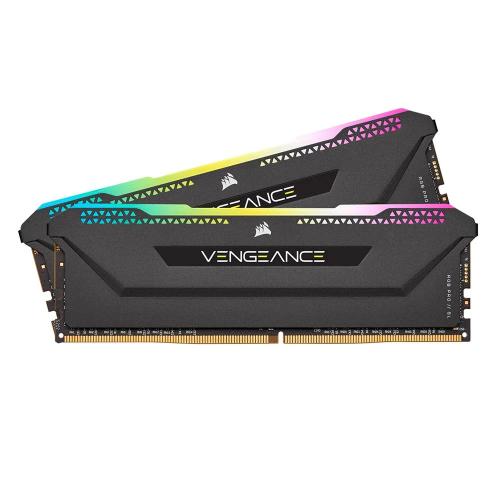 Memória RAM Vengeance RGB Pro Sl For Amd 16gb 2x8gb Ddr4-3600mhz Cl18 Preto - Corsair