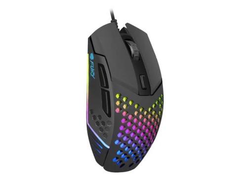 Rato Gaming Fury Battler RGB 6400 Dpi Preto